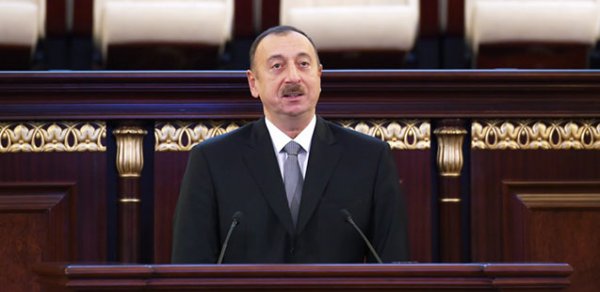 İlham Əliyev Milli Məclisdə