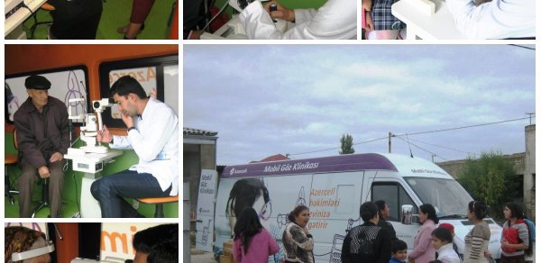Azercell-in Mobil Göz Klinikasında 500-dən çox müayinə aparılıb