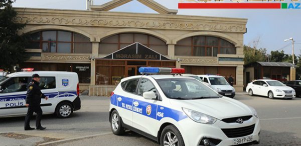 Ramil Usubov da polislərin dəfn mərasimində -  FOTOLAR