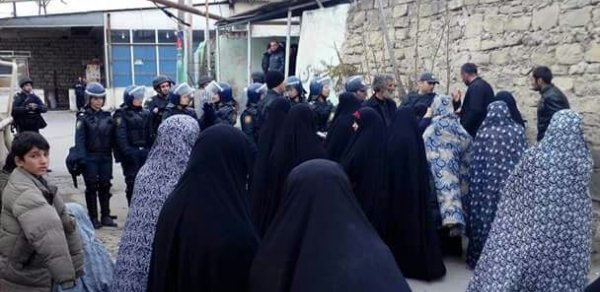 Nardarana qadın polislər göndərildi-  FOTO
