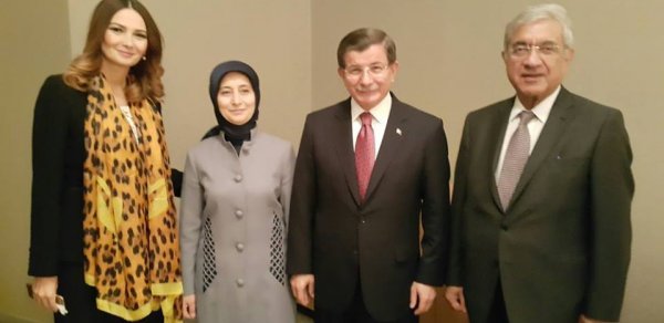 Qənirə Paşayeva Türkiyənin baş naziri ilə görüşdü - FOTO