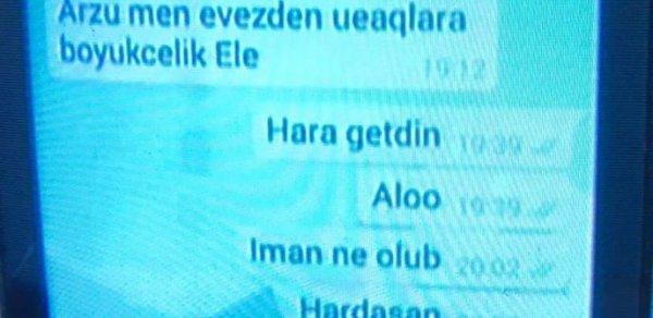 İtkin düşən neftçinin son mesajı - “Arzu, mən getdim, salamat qal”
