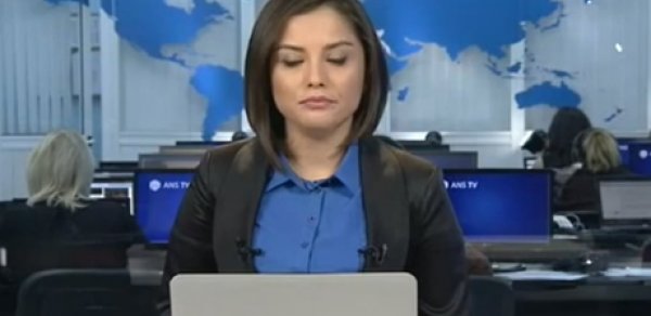ANS-in aparıcısı efirdə göz yaşlarını saxlaya bilmədi - VİDEO