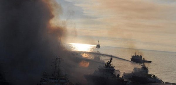 "Günəşli" yatağındakı alov güclənib