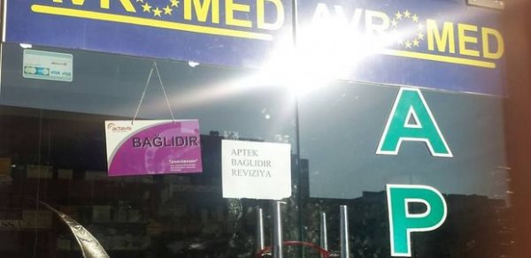 Bakıda apteklər də bağlandı-  FOTO