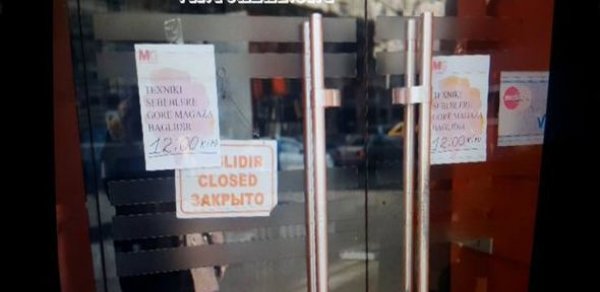 Bakıda elektron məhsul mağazaları bağlandı – FOTO
