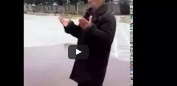 Vilyam Hacıyev qoca kişini görün necə yalvartdı – ‘Allah, bu başçını qoru!’  (VİDEO)