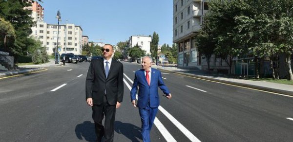 İlham Əliyev Bakıda yolların vəziyyəti ilə tanış oldu
