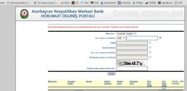 Sürücü cərimələrini yoxlayan sistem "çökdü" –FOTO