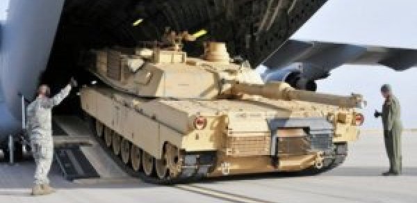 ABŞ tankları Azərbaycanla sərhəddə