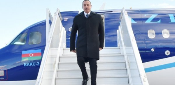 İlham Əliyev Birləşmiş Ərəb Əmirliklərində
