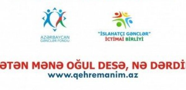 “İslahatçı Gənclər” Milli Qəhrəmanlarla bağlı layihənin icrasına başlayır