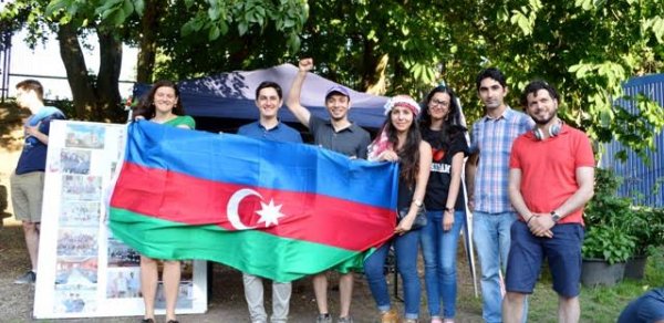 Azərbaycanlı gənclər “Mədəniyyətlərin festivalı-2016” festivalında -- FOTO + VİDEO