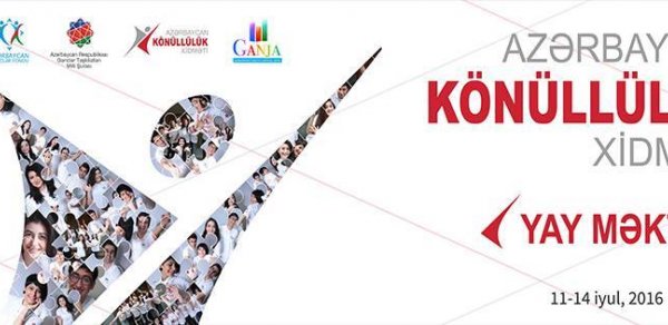 Azərbaycan Könüllülük Xidmətinin Yay məktəbinə qeydiyyat başladı