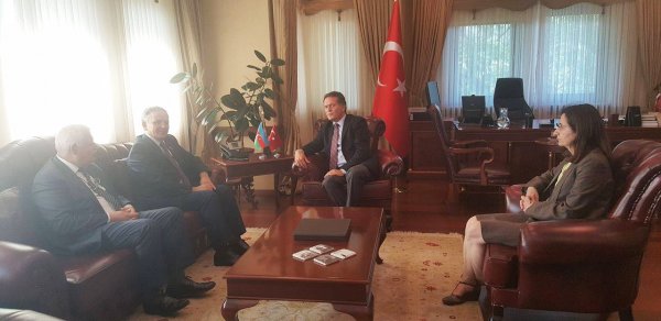 Əflatun Amaşov Türkiyənin Azərbaycandakı səfirliyində olub