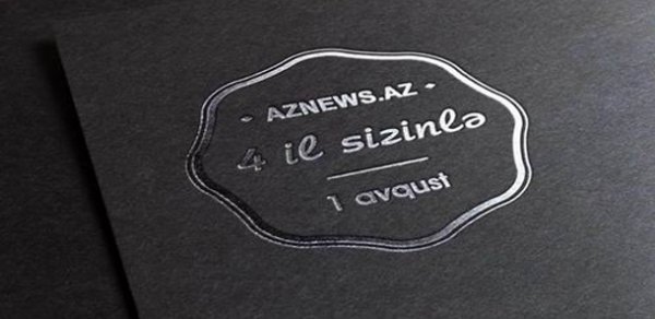 Bu gün AzNews.az saytının fəaliyyətə başlamasından 4 il ötür