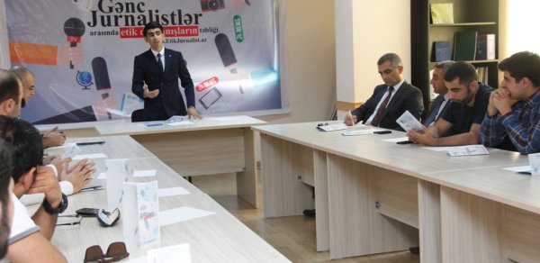 ‘Gənc jurnalistlər arasında etik davranışların təbliği’ layihəsinin açılış mərasimi keçirildi -  FOTOLAR