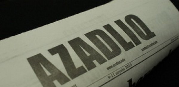 “Azadlıq” qəzetinin çapı dayandı
