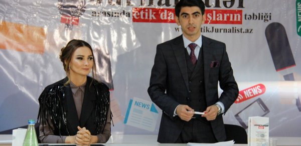 “Gənc jurnalistlər arasında etik davranışların təbliği” layihəsinin bağlanış mərasimi keçirildi - FOTOLAR