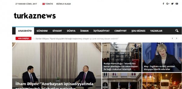 Keçmiş ANS-çi Türkiyədə yeni sayt açdı