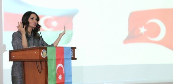 Qənirə Paşayeva Türkiyə Polis Okulunda Azərbaycan və Türk dünyası ilə bağlı konfrans verib