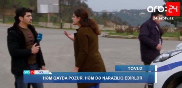 DYP-nin reydi zamanı gərginlik: "Sən kimsənki..." - VİDEO