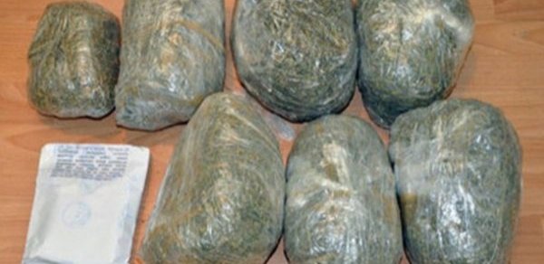 Narkobaron Azərbaycandan qayıqla çıxarkən saxlanıldı