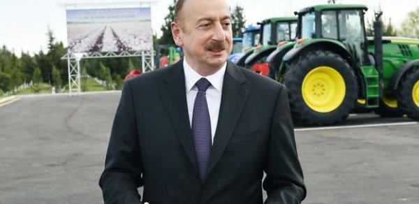 "Dövlət xətti ilə böyük həcmdə müasir texnika almışıq" - İlham Əliyev