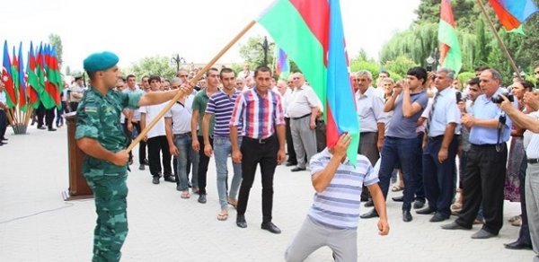 Növbəti həqiqi hərbi xidmətə çağırış başladı
