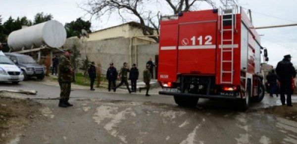 Azərbaycanda uşaq bağçası yandı