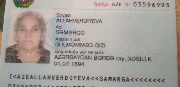 Azərbaycanın ən yaşlı seçicisi səs verdi - FOTO