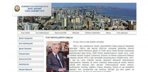 Hacıbala Abutalıbov hələ də icra başçısıdır? - FOTO