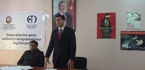İnsan alverinə qarşı mübarizə mövzusunda profilaktik tədbirlər keçiriləcək
