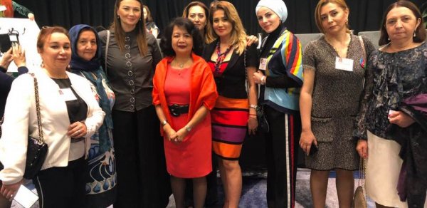 Ümumdünya Qadın Sammitinin prezidenti Azərbaycanın fəallığını yüksək qiymətləndirib