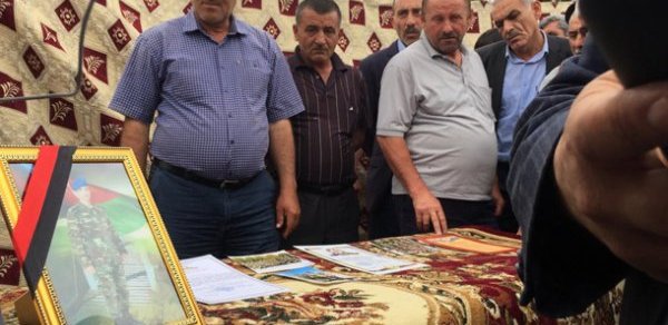 Şəhidimiz torpağa tapşırıldı - FOTOLAR
