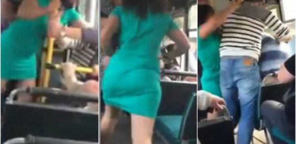 Avtobusda qadına qarşı nalayiq hərəkət, silah çıxardı - Bakıda dəhşətli  hadisə