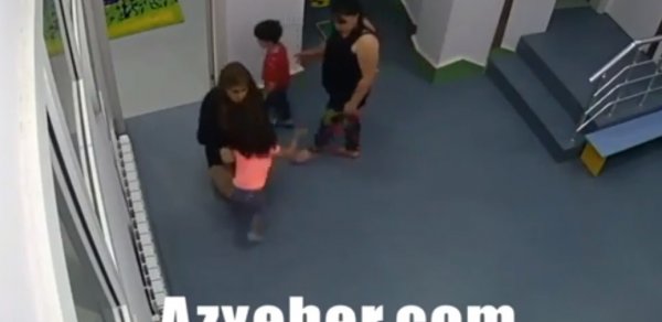 Bakıda özəl bağçada görünməmiş rəzalət - uşaqlara işgəncə verilir - VİDEOFAKT