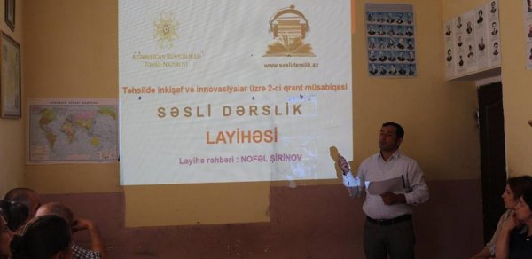 Kəlbəcər məktəbinin müəllimi təhsildə yenilik etdi