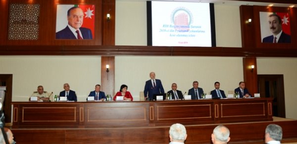 Nəsimi rayonunda 2018-ci ilin I yarısının sosial-iqtisadi inkişafının yekunları müzakirə olunub