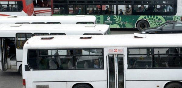 Bakıda avtobusda dava – sürücü ilə sərnişin əlbəyaxa oldu – RƏSMİ AÇIQLAMA