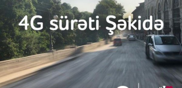 “Nar” Şəkidə 4G şəbəkəsini qurub