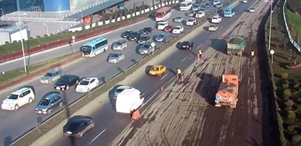 Sumqayıt yolu sabah işlək vəziyyətdə olacaq