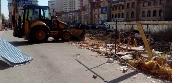Bakı Meriyası söküntüləri davam etdirir - FOTOLAR