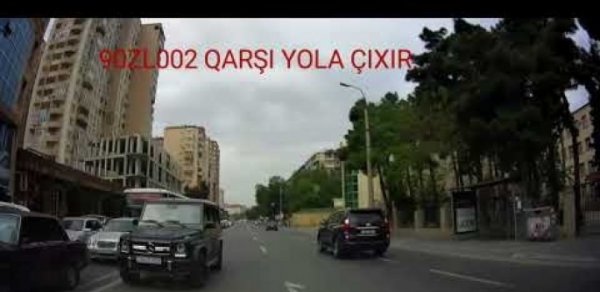 Bakıda “Galendwagen” “protiv” getdi - Polis inkar etdi - VİDEO