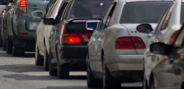 Bakıda yenə də tıxac: avtobuslar gecikir