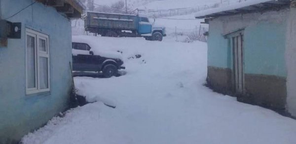 Azərbaycana ilk qar yağdı - Fotolar