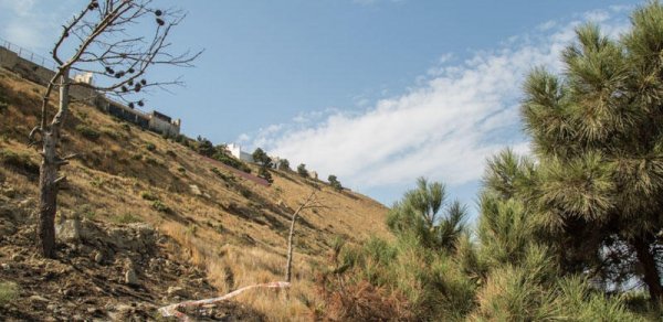 Badamdarda evlərin hasarındakı çatların üzərində mayaklar quraşdırılıb
