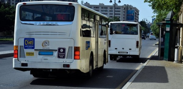 Bu avtobusların hərəkət sxemində dəyişiklik edilib - SİYAHI