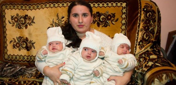 Bakıda üçəmlər dünyaya gəldi: Mehriban, Leyla və Arzu
