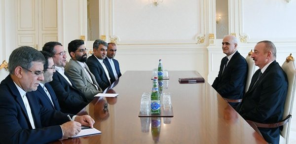 İlham Əliyev Rəhmanini qəbul etdi